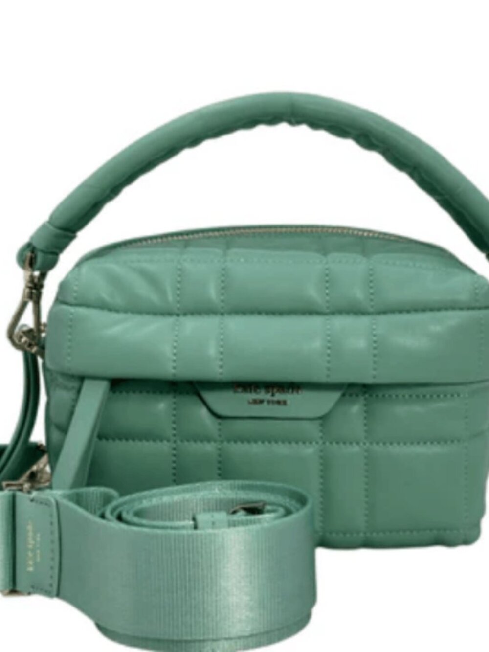 Kate Spade Softwhere Crossbody Clutch – Green (New)
